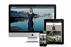 织梦模特服装设计展示类织梦模板(带手机端)