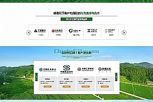 织梦营销型原粮农业类网站织梦模板(带手机端)