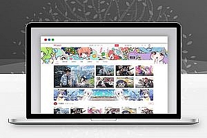 Miko二次元动漫视频网站源码视频播放带仿哔哩哔哩视频字幕弹幕网站源码