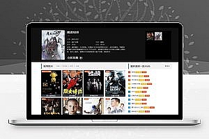 苹果cms V10 Layui自适应模板 简洁响应式影视视频网站