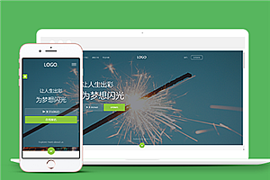 简洁宽屏可调色摄影培训公司网站模板