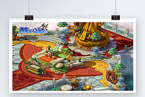 【醉八仙】Q版八仙东游记题材2D回合制单机网游+一键即玩服务端+带安装视频教程+GM工具