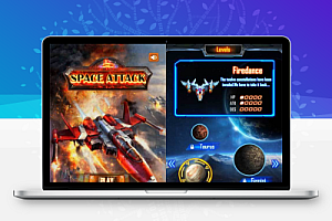 Html5太空大战游戏网页小游戏源码分享