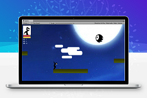 unity3d游戏2d忍者跑酷完整项目源码