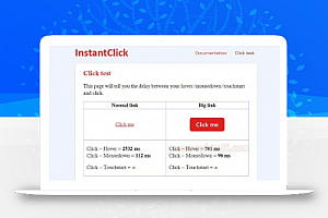 WordPress性能加速和优化—使用InstaClick自动检测预加载的页面