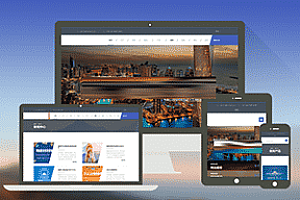 织梦高端响应式自适应自由配色旅游企业织梦dedecms网站模板