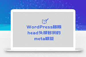 WordPress网站从标题中删除不必要的元标签