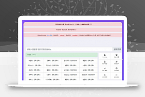 最新素材资源解析平台源码下载 第三方平台下载