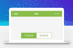 清新风商城个人中心登录页程序源码下载