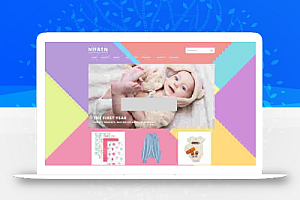 童装英文外贸网站系统