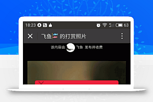 图片视频打赏源码 v7.9.4 附教程