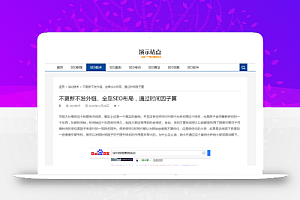 SEO博客优化网站源码 响应式SEO教程资讯类网站织梦模板 自适应手机版