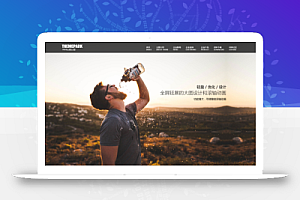 滚轴视觉体验创新WEB主题公园体验至上WordPress主题模板