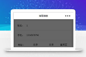 信息定位自动获取微信插件程序源码