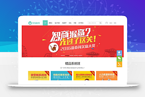 Discuz模板 教育企业类模板 edu!在线教育 商业版(GBK编码)