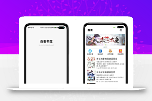 百看书屋V2版本-小说APP网站源码运营版+在线采集+10完本小说数据库