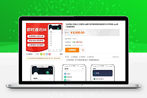 亲测!某站8000买的默往im即时通讯源码【带详细教程】