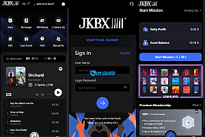 JKBX海外音乐抢单系统源码+Thinkphp框架+附教程